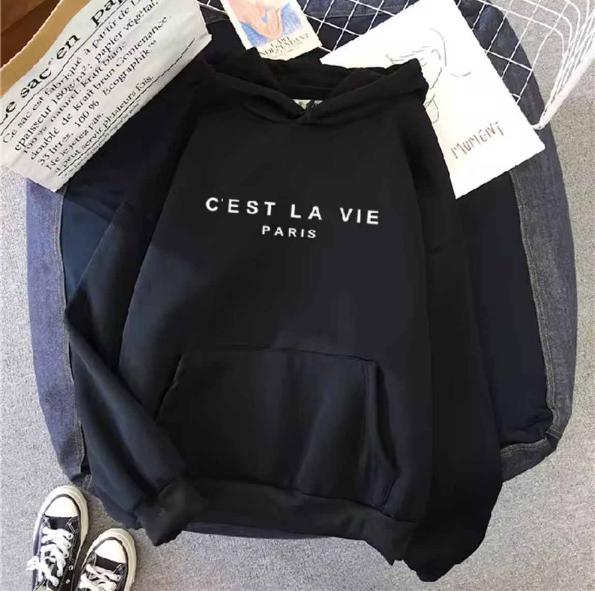 Zalorun Clothing - C'est la vie hoodie