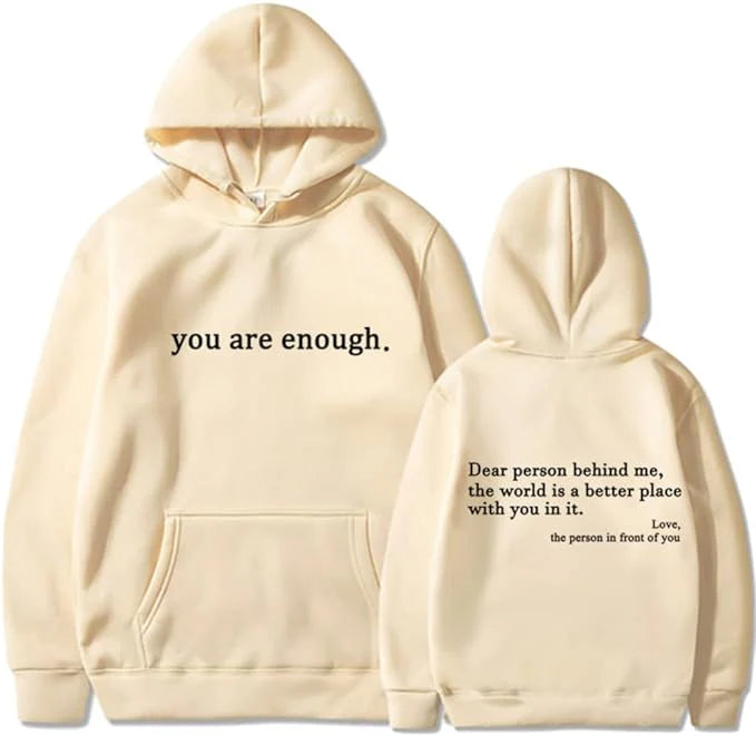 Zalorun Clothing - 'You are enough' hoodie