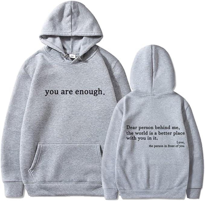 Zalorun Clothing - 'You are enough' hoodie