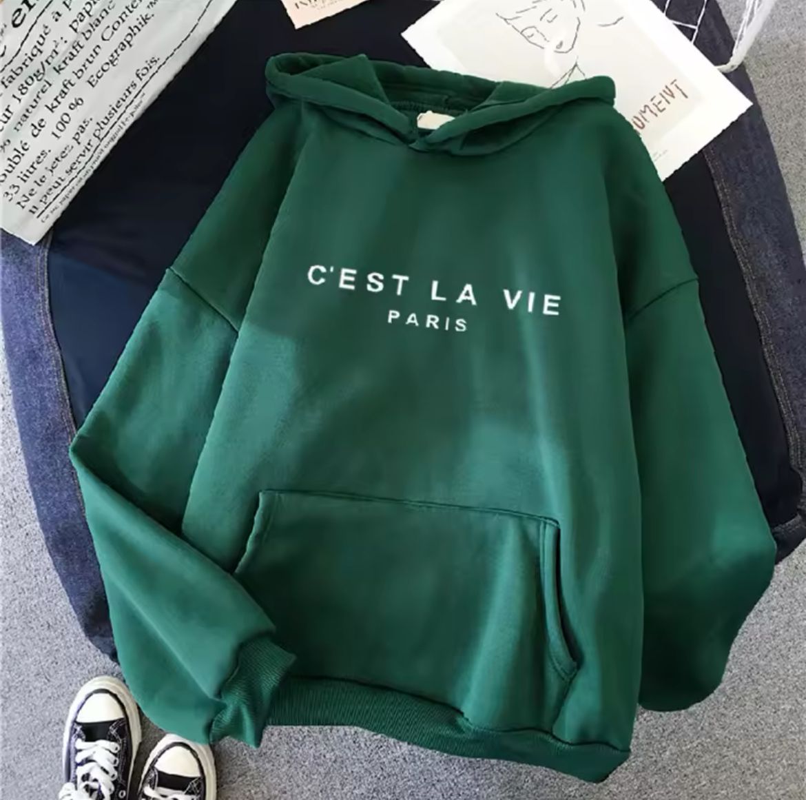 Zalorun Clothing - C'est la vie hoodie